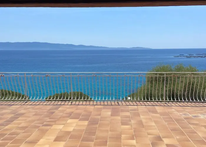 Maison De Vacances Vue Mer Proche Plage Ajaccio Sanguinaires Ref 1070